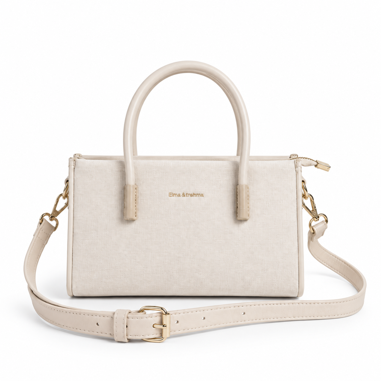 Sac à Main Élégant Blanc Crème